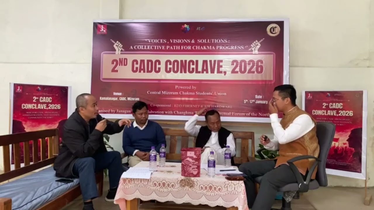 Details explain by Dg. Pravin Chakma, (PDO) for  boundary demarcation of CADC