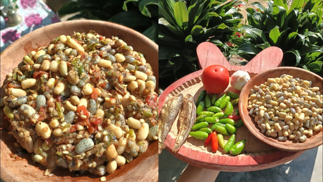 Simple yet tasty mung beans chutney || Mung beans chutney recipe @WonnyNgullie 