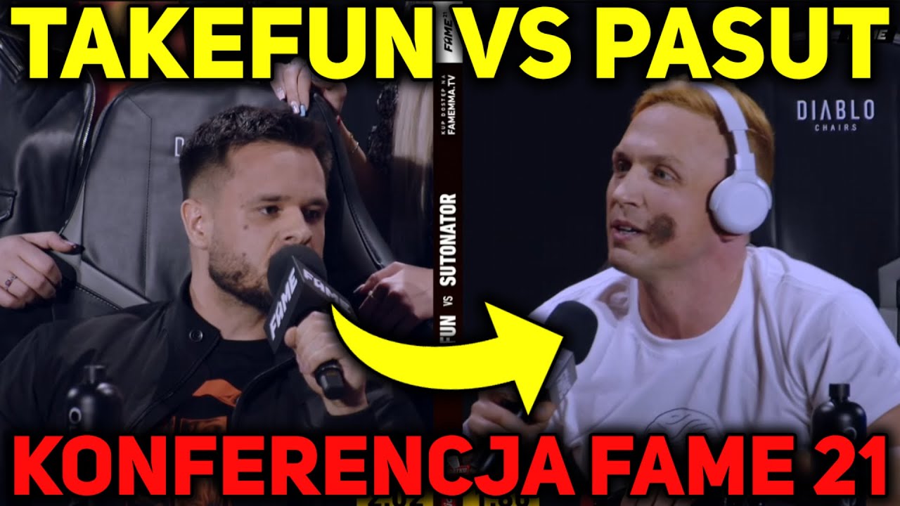 TAKEFUN VS PASUT - KONFERENCJA FAME MMA 21
