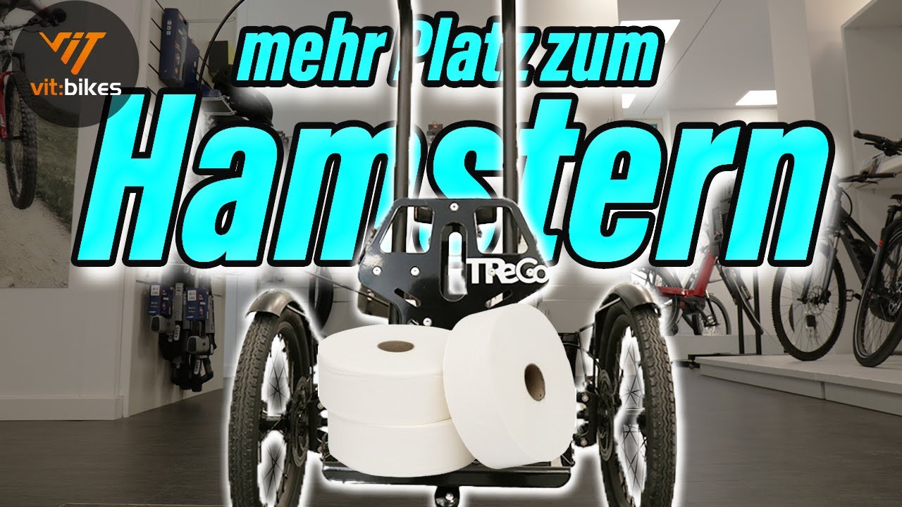 Umbau zum Lastenrad - Der Trego Lastentrolley - vit:bikesTV