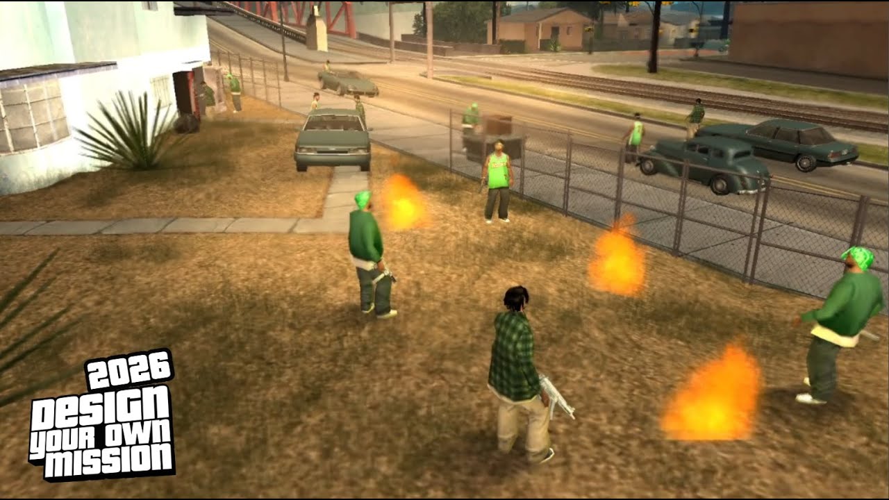 GTA:SA DYOM 2026 - Последний бой на улицах от Drift4Legacy