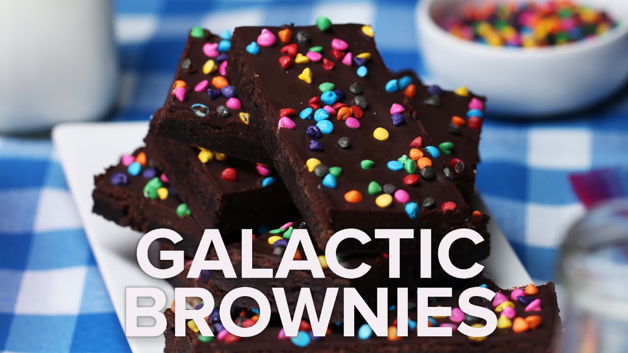 Galactic Brownies • Tasty Recipes