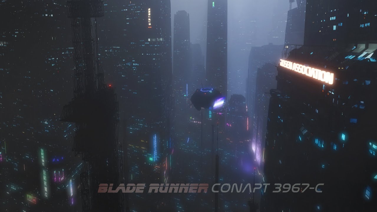 Blade Runner | CONAPT 3967-C | DARK AMBIENCE for Work, Study and Relaxation - 8 Hours