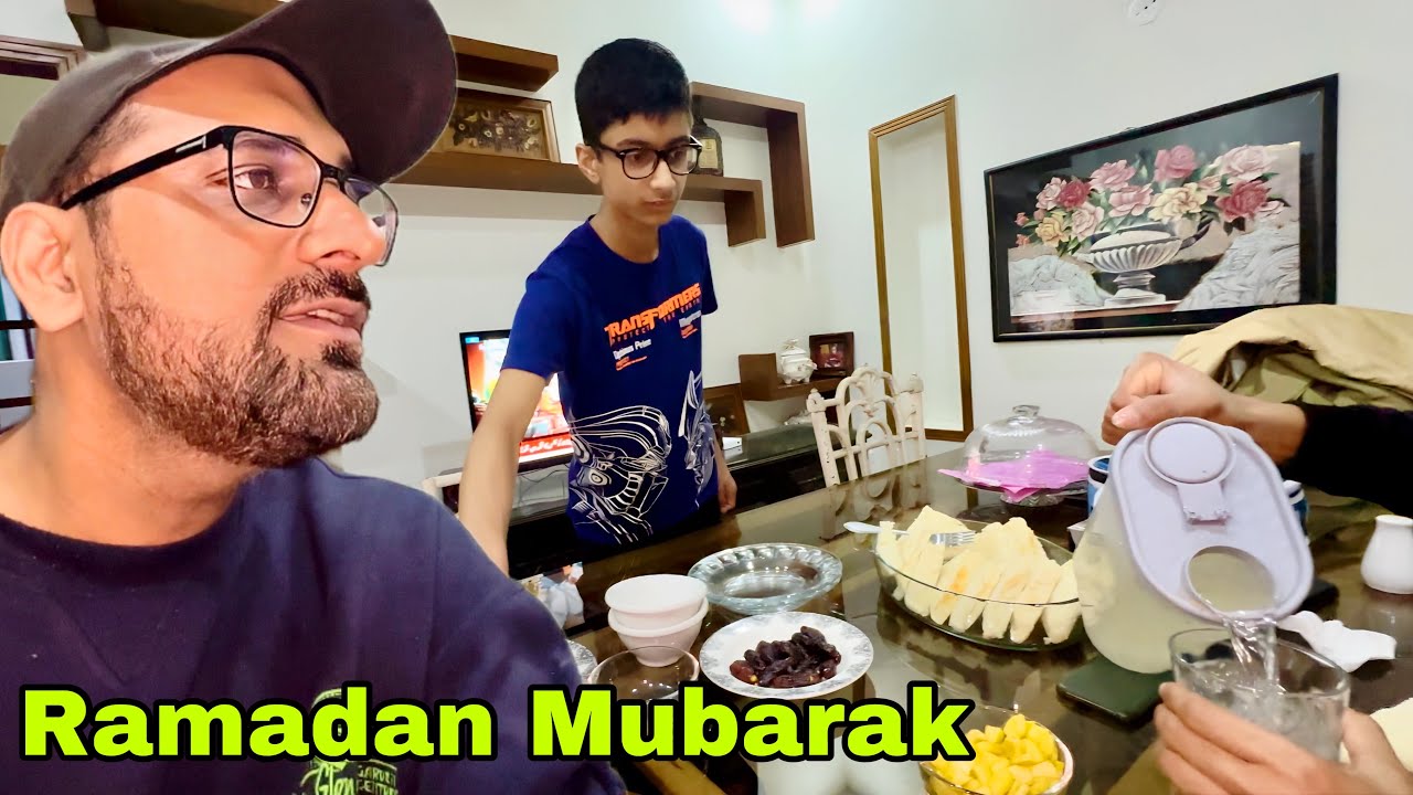 First Roza Of Ramzan 2024 | Iftar Routine Vlog | Chicken Sandwich | Fruit Chaat | Ramadan Mubarak