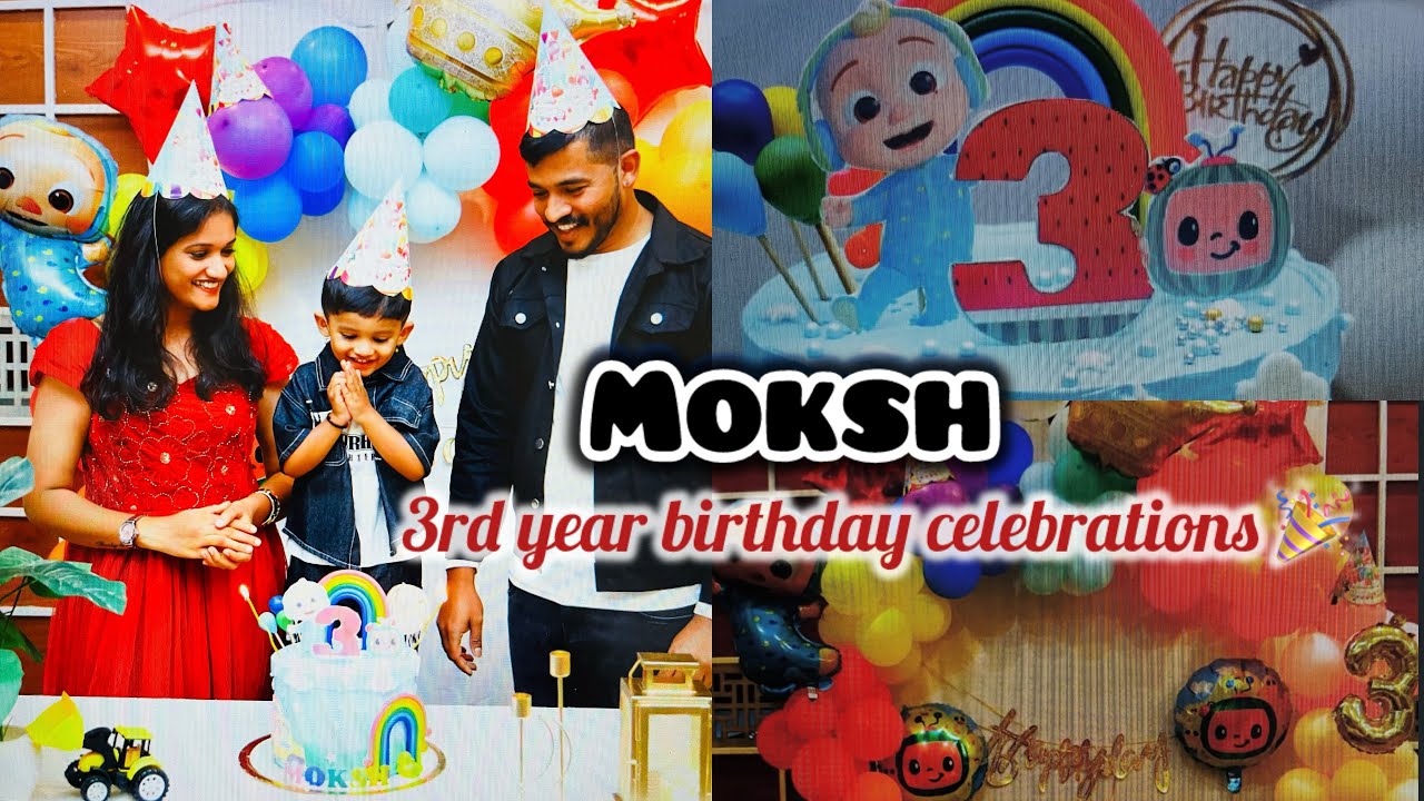 MOKSH 3 rd year birthday celebration 🎉 ಈ ತರ ಆಗುತ್ತೆ ಅಂತ ಅನ್ಕೋಡಿರ್ಲಿಲ್ಲ😳@Swarnagowda-910 