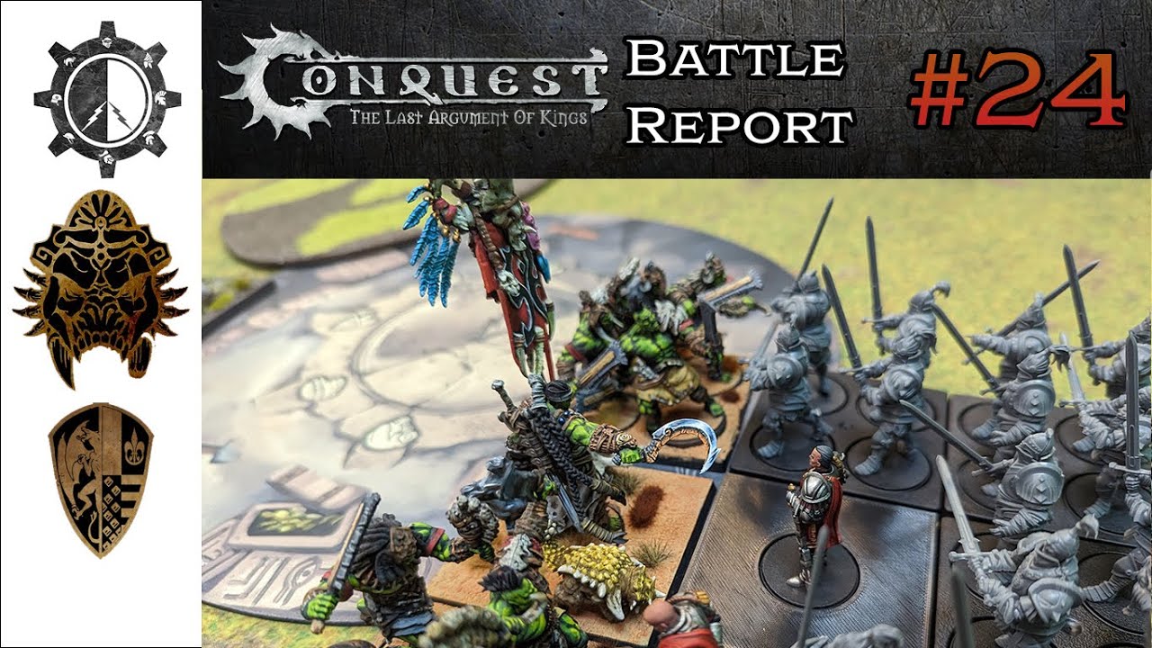 Conquest Last Arguement of Kings Battle Report 100K vs Wadrhun (#24)
