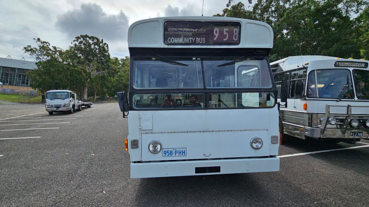 Onboard ex Brisbane Transport bus 958 MAN SL200 [Denning Series 2]
