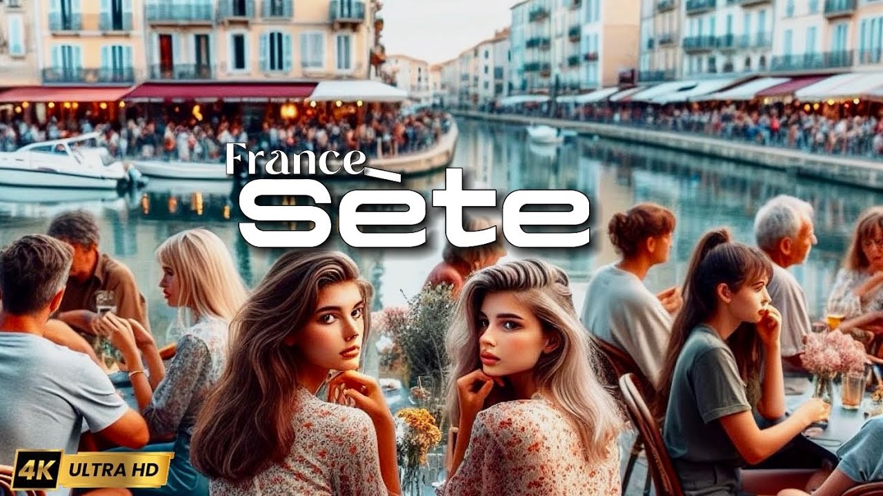 Sète, France, The Venice Of Southern France, 4K Walking Tour