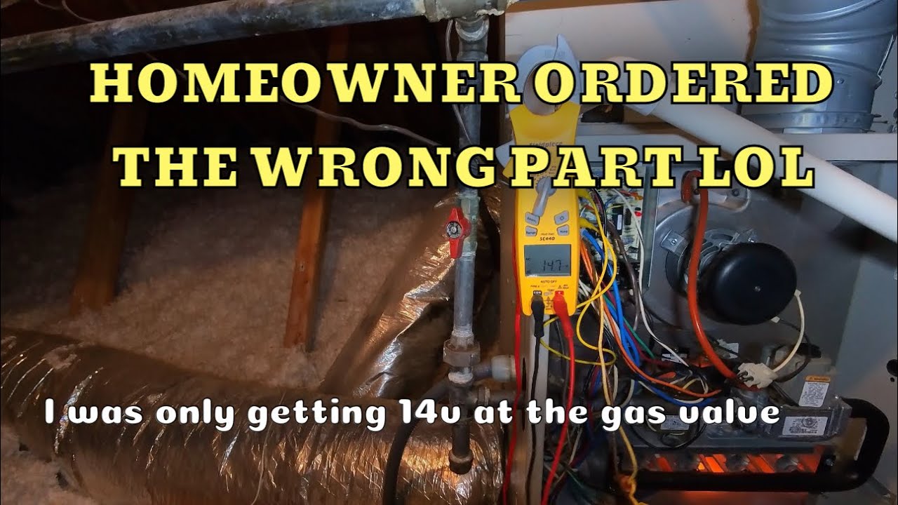 No heat call leads to open high limit switch #bluecollar #hvac #hvaccontractor 
