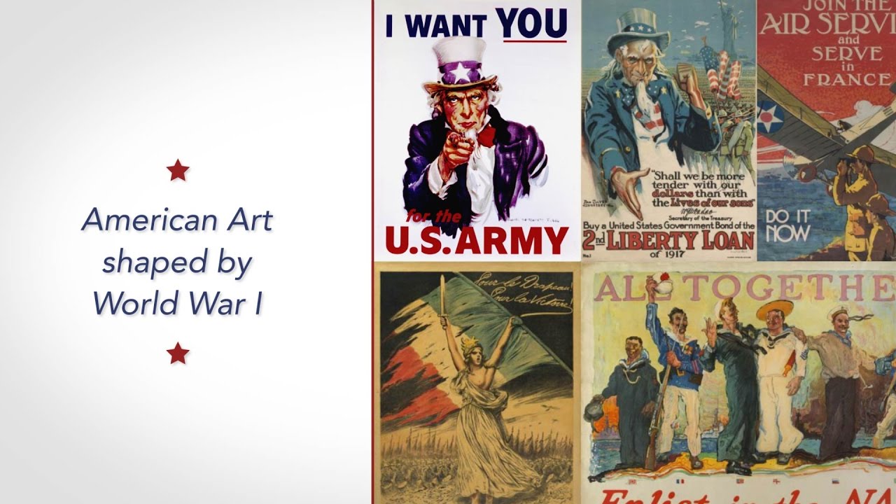 Arte americana moldada pela Primeira Guerra Mundial