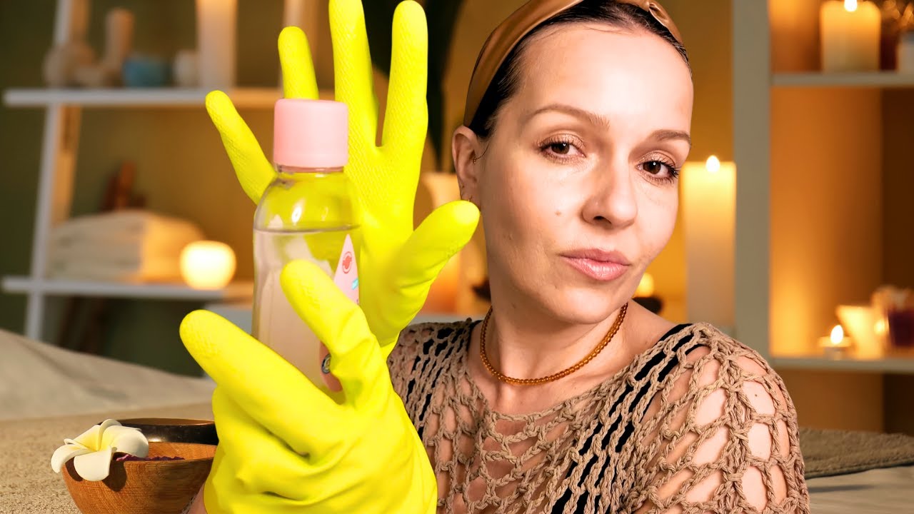 Ultimate ASMR Oil and Glove Massage  for Sleep and Stress Relief