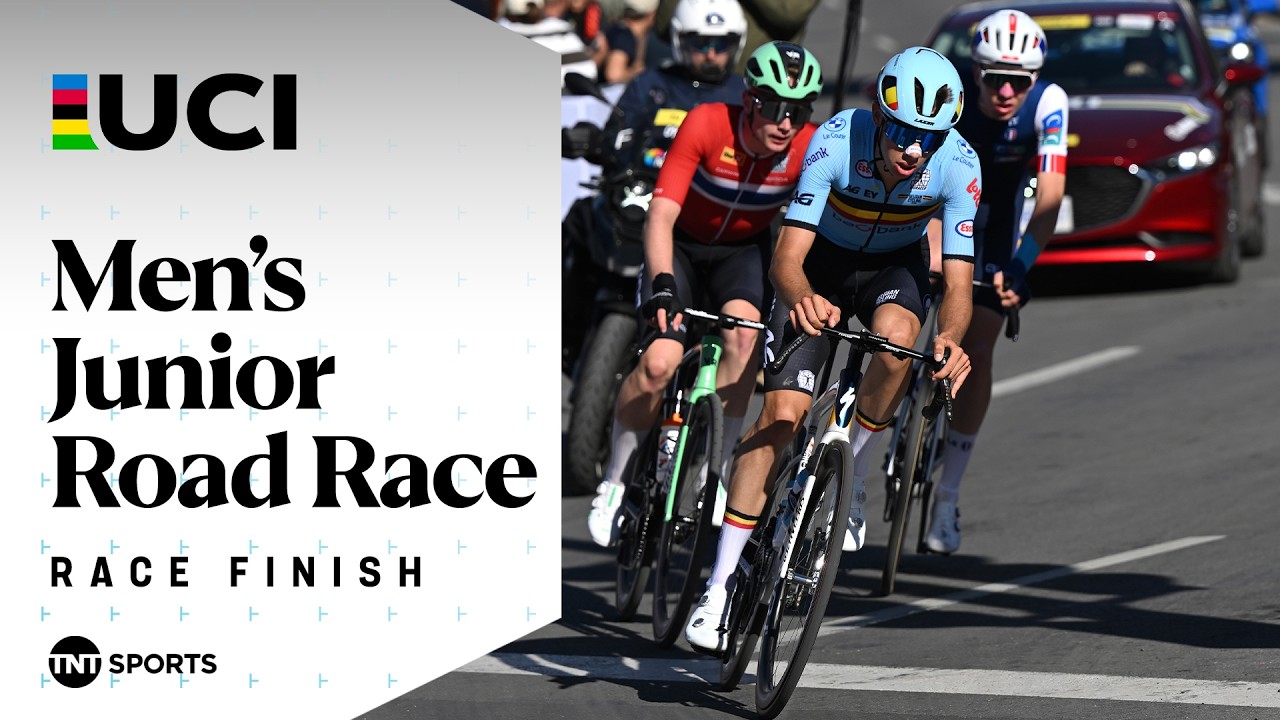 WHAT A PERFORMANCE! 🔥 | 2026 Worlds Men's Junior Road Race Final KMs | TNT Sports Cycling