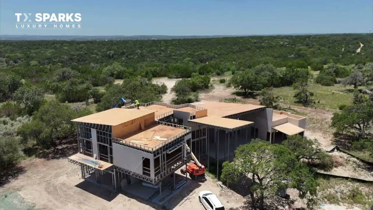 Major Construction Update: Framing Done | TX Sparks Luxury Homes