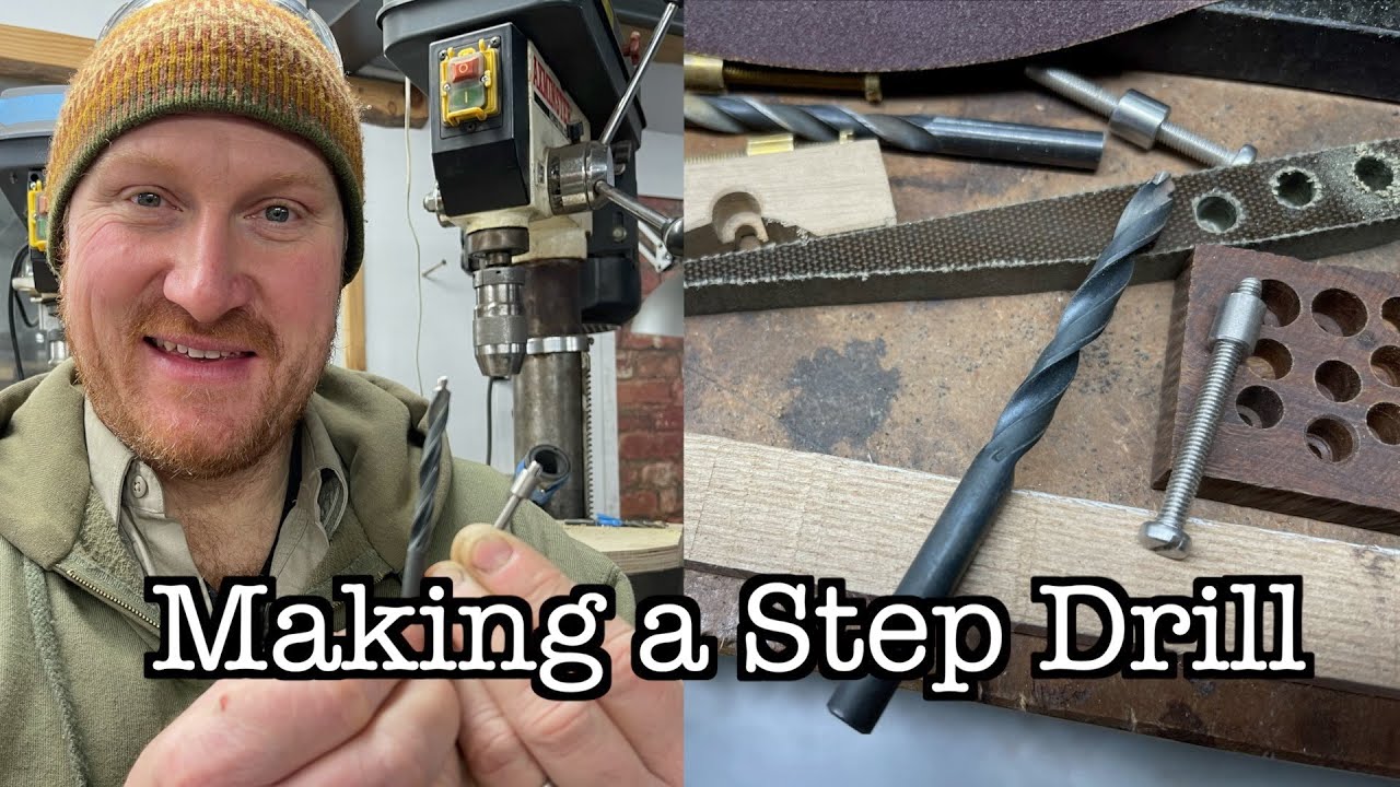 Making Your Own Step Drill for Knife Making (WIP Wednesday)