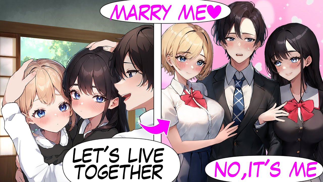 I adopted my deceased best friend's daughters, and they both urged me to marry them【RomCom】