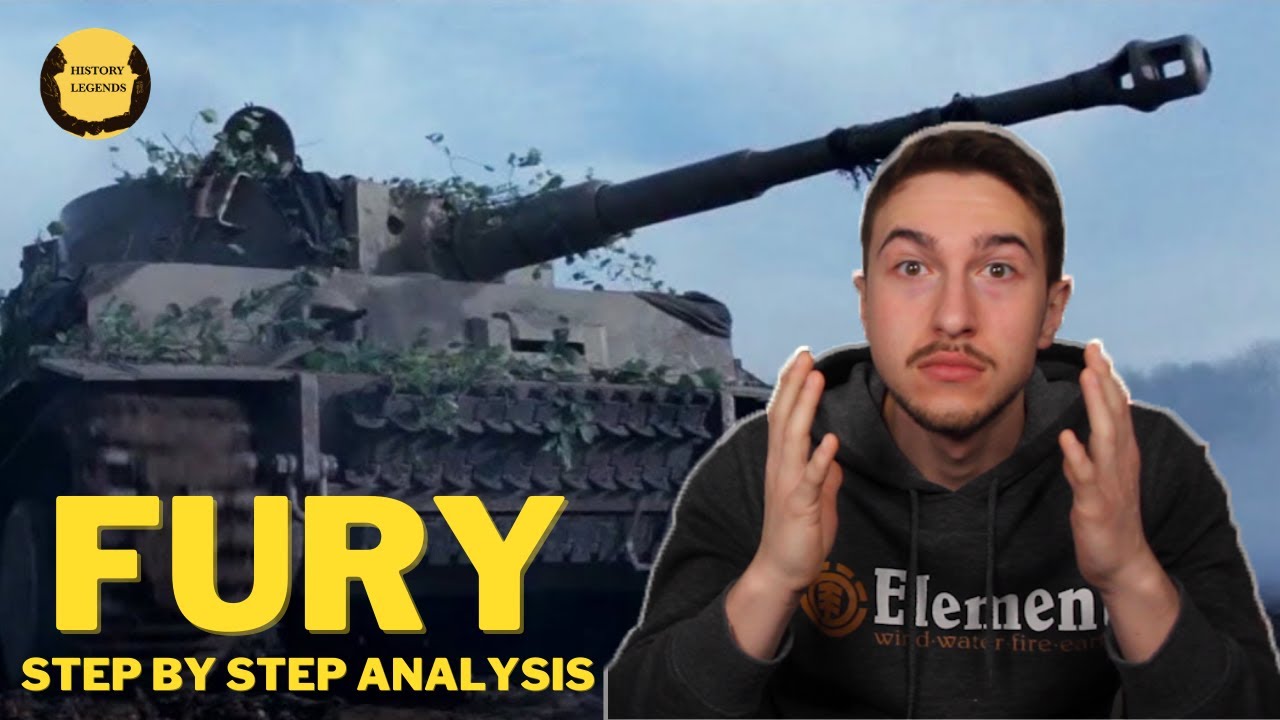 Reaction to the Tank Battle in FURY (2014) | 4 Shermans VS 1 Tiger