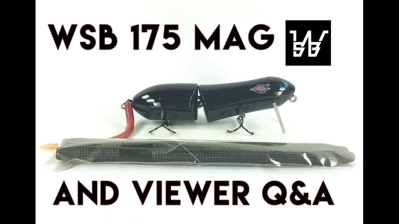Wooden Swimbaits 175 Mag rat wake bait & Why i have holes in my ears.