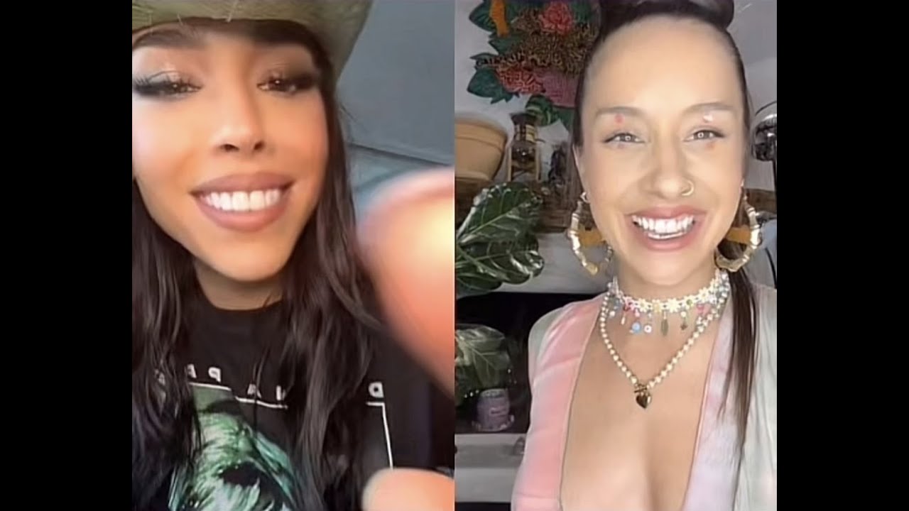 Danna Paola y Denise Rosenthal - LIVE en TikTok
