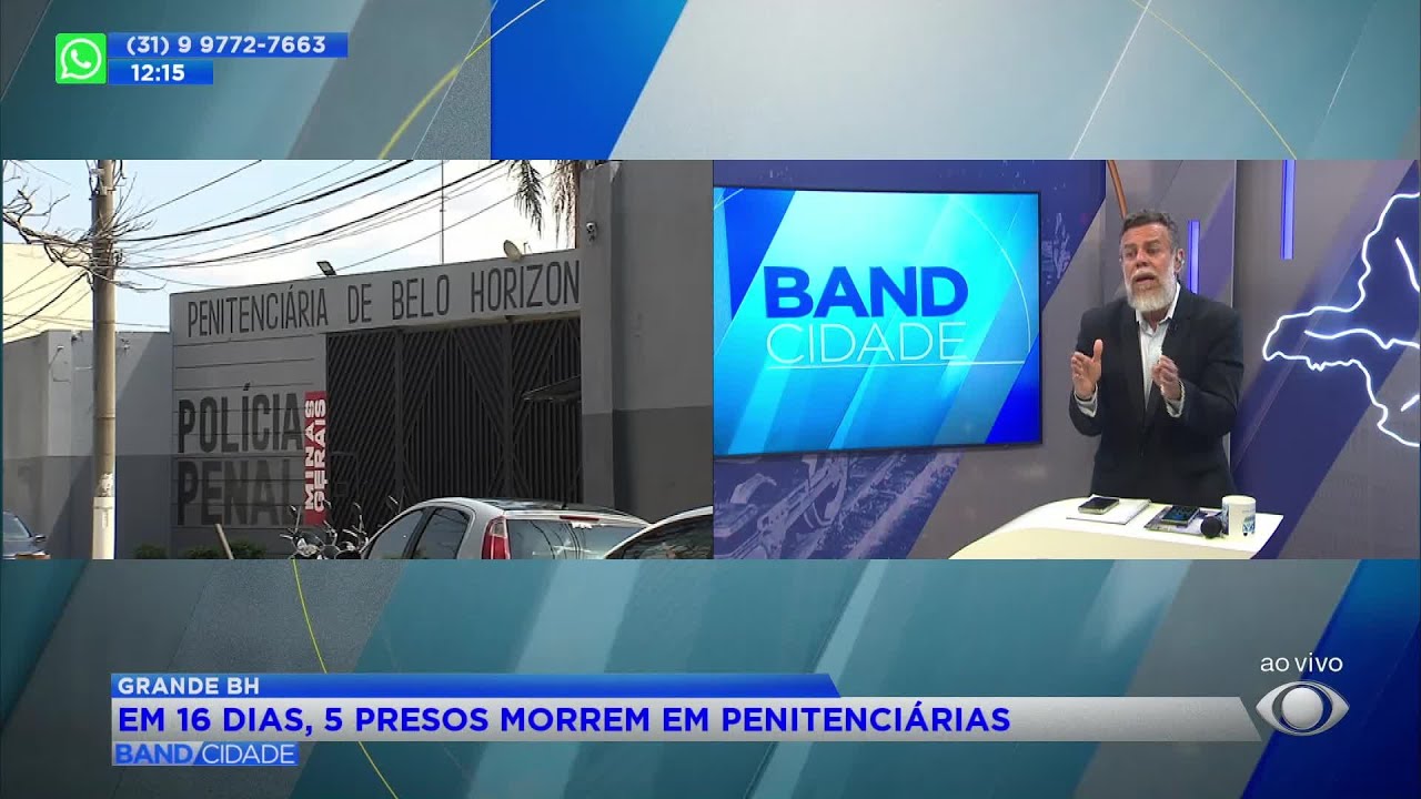 Em 16 dias, 5 presos morrem em penitenciárias na grande BH