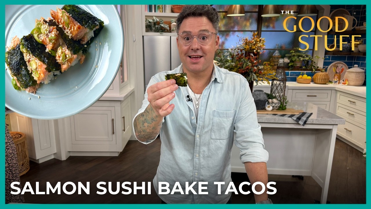 @ChefSpencerWatts Makes Sushi Tacos | The Good Stuff with Mary Berg