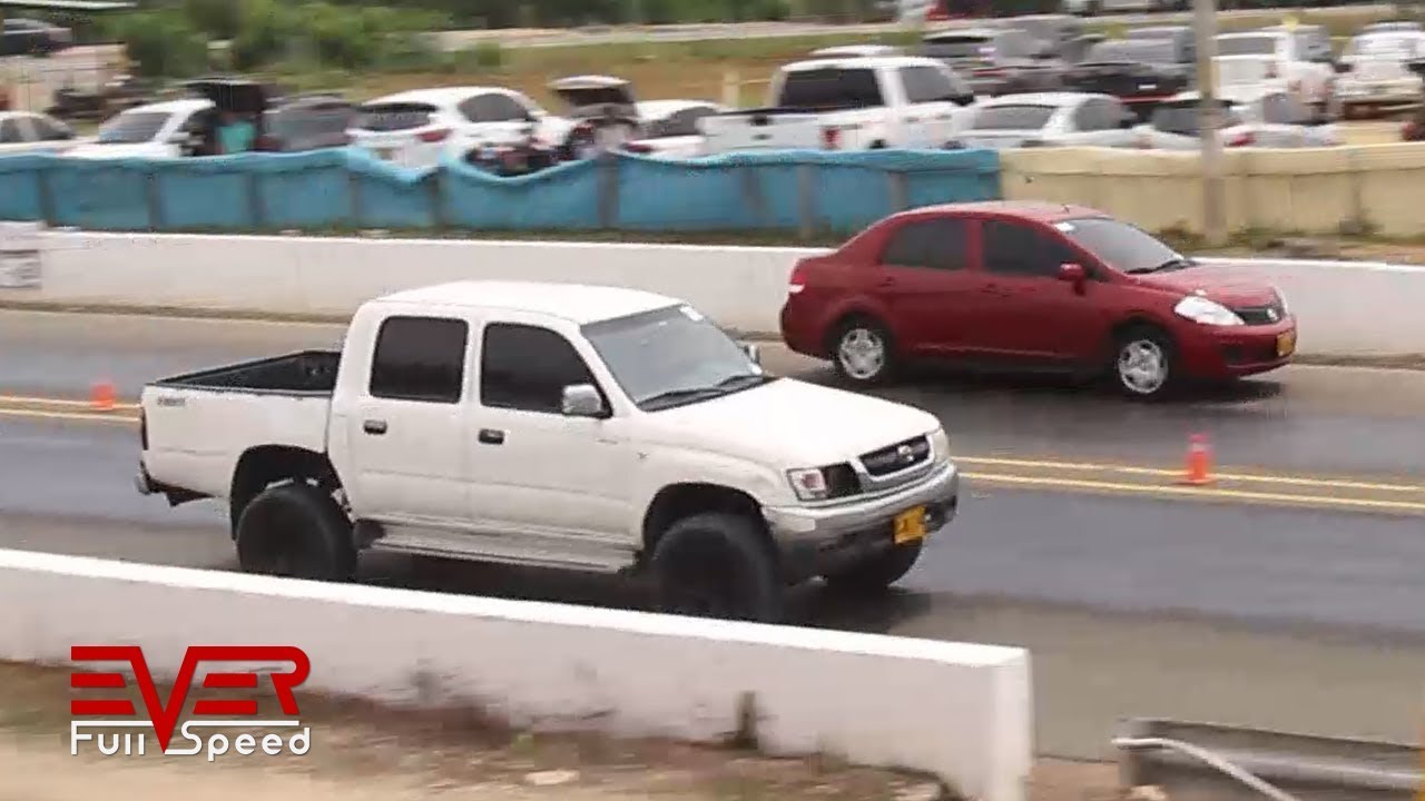 Spark GT 🆚 Civic 🆚 Tiida 🆚 Hilux 🆚 Mazda 3 | 18 seg Copa Verano, Piques B/quilla 2018