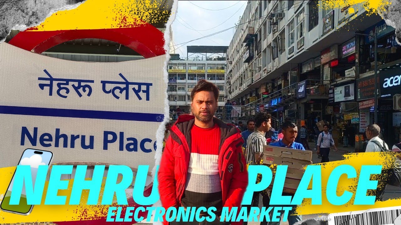 नेहरू प्लेस मार्केट 🏪| Nehru Place Market (Electronic Market)