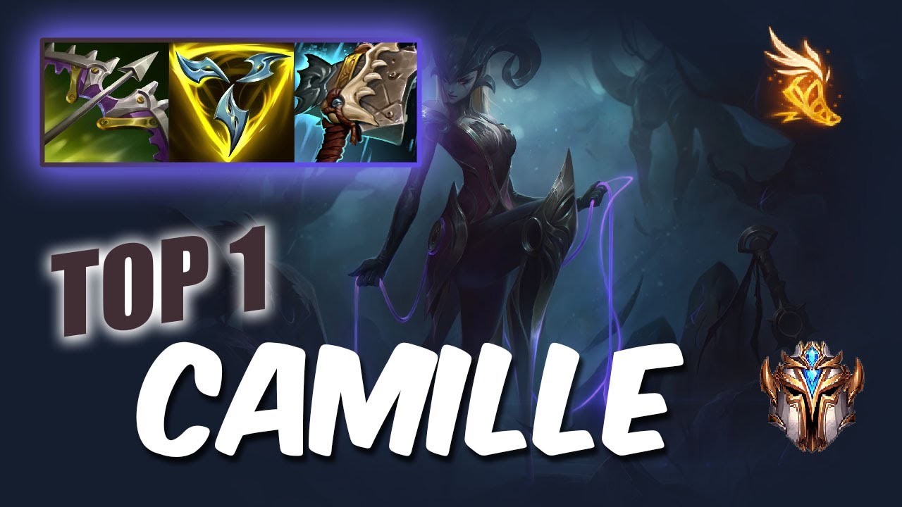 [Wild Rift] Camille TOP 1 - S12 RUSH Challenger ranked game + build