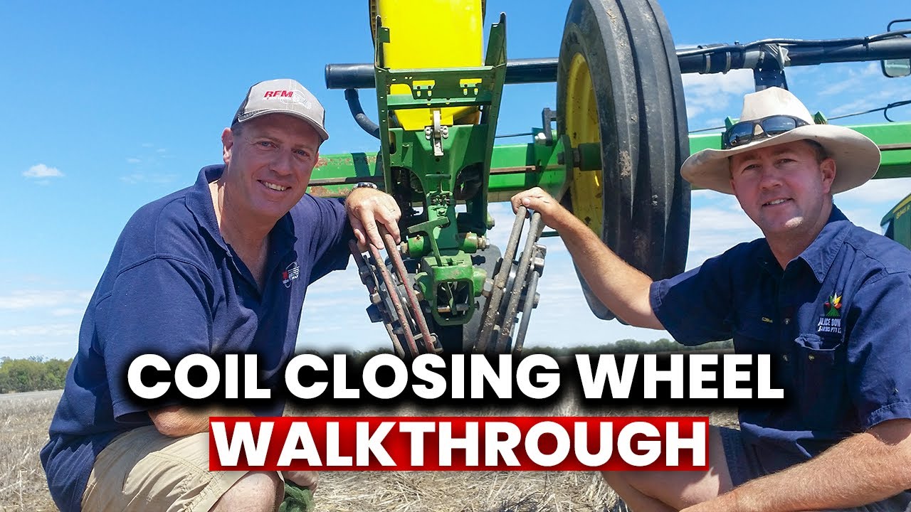 RYAN NT Coil Closing Wheel for Double Disk Planters Walkthrough