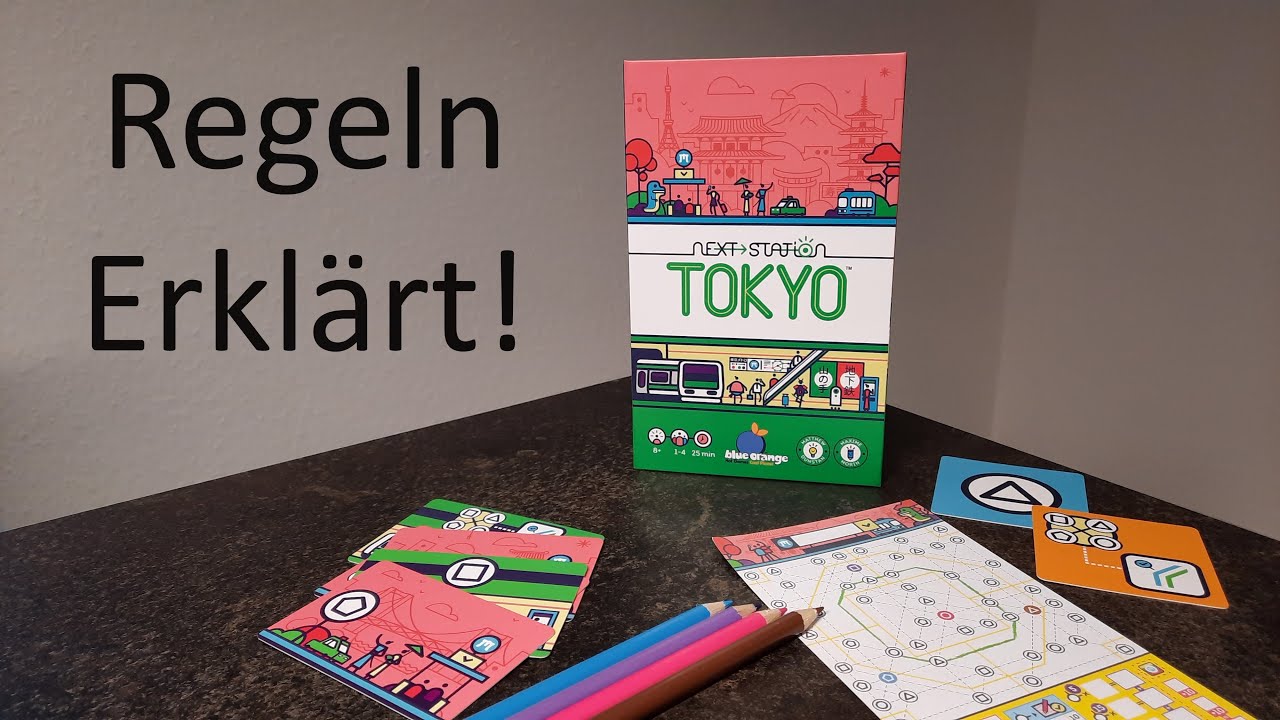 Next Station Tokyo - Regeln deutsch