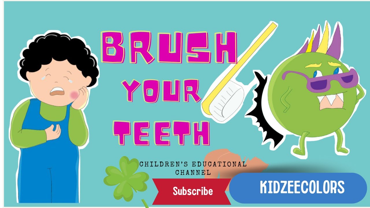 Brushing Teeth for Kids - Story for Toddlers - Tooth brushing story - Kindergarten Story