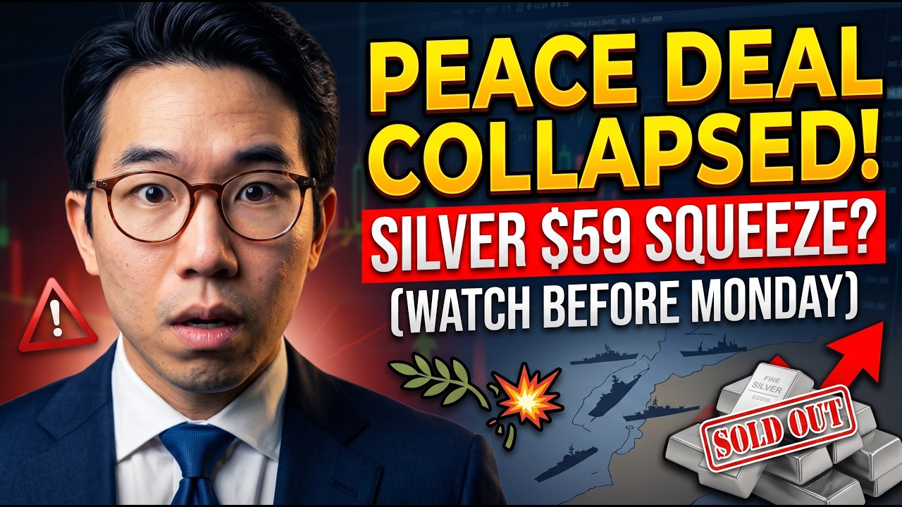 SILVER $59 + Peace Deal COLLAPSED Overnight &mdash; The Most Dangerous Weekend Setup of 2026?