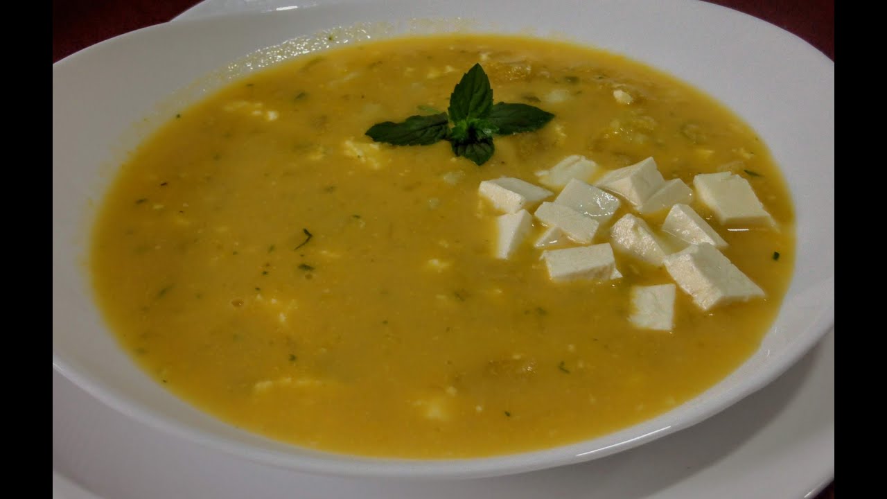Raspado de verde  con queso// sopa de plátano verde con queso