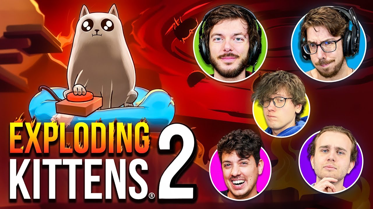 Un gioco di gatti ed esplosioni! SERATA EXPLODING KITTENS 2
