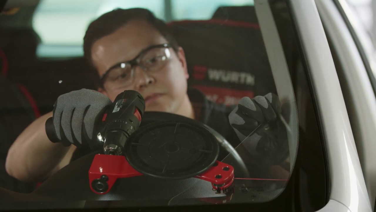 Demontera vindrutan med Würth Mini