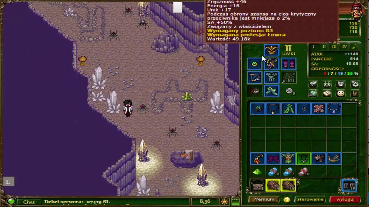 Margonem Przygody z Prosperity #2 Luźne granie quest do tuzmer