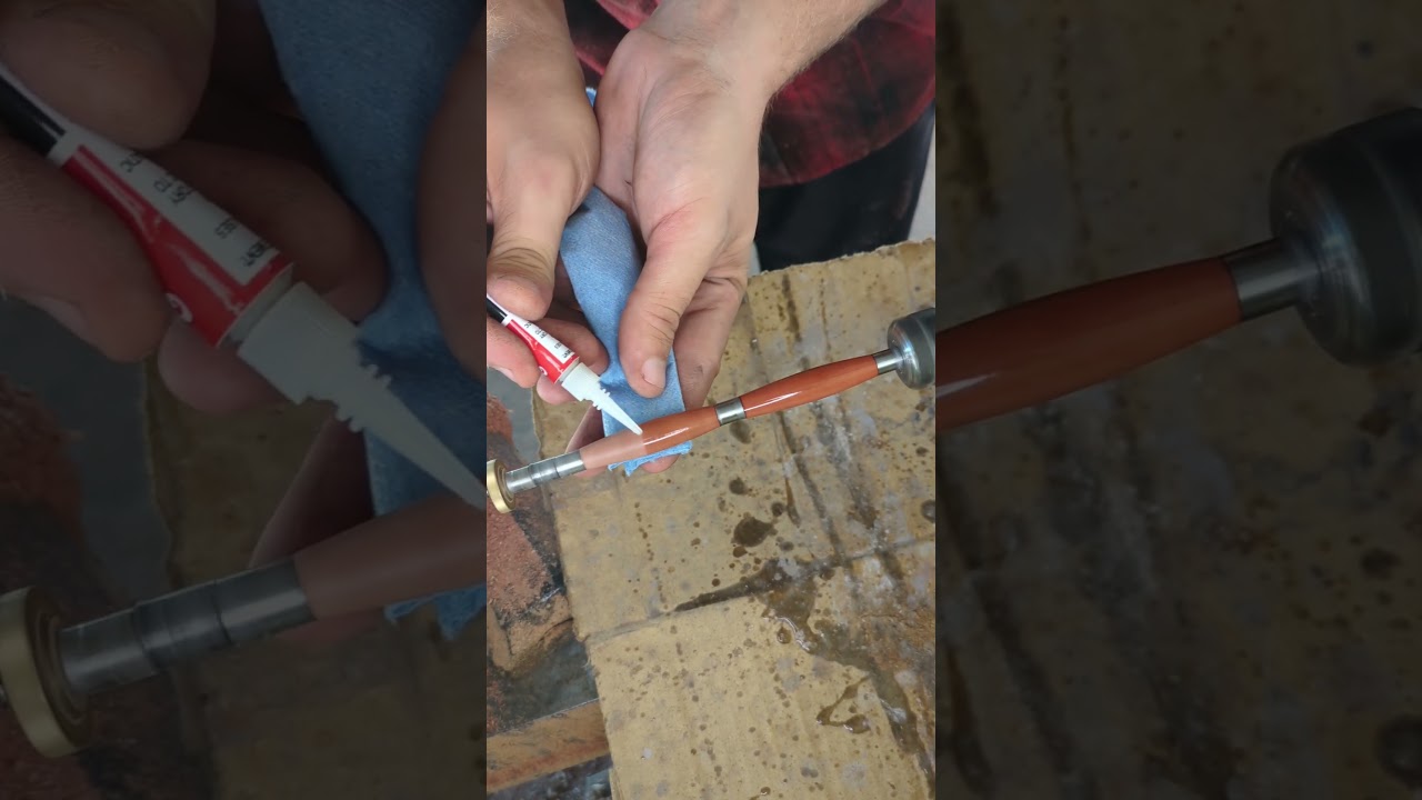 Pen Turning || Red Gum Pen || CA Glue Finish #woodturningpens #woodworking #woodturning #woodturner