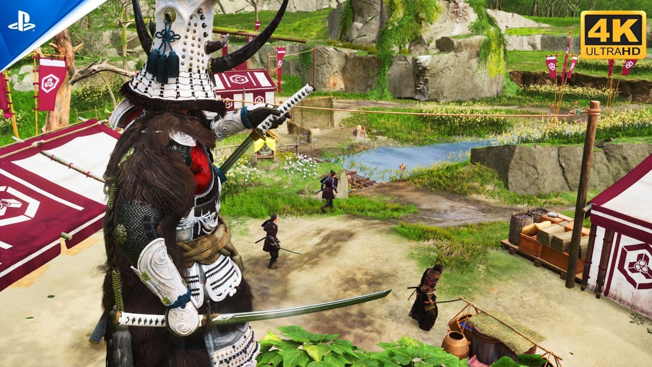 Ghost of Yotei - Aggressive Stealth & Brutal Combat Gameplay - MAX LEVEL ARMOR OF THE UNDYING PS5 4K
