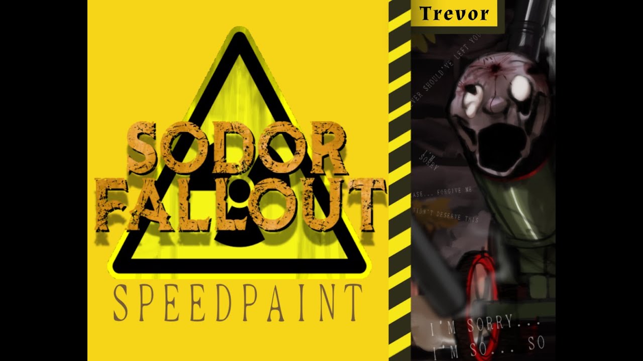 SODOR FALLOUT []SPEEDPAINT[] #1: Trevor The Traction Engine