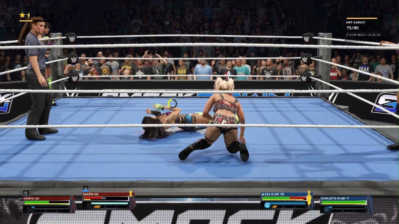 WWE 2K25  ALEXA BLISS AND CHARLOTTE FLAIR'S OPEN CHALLENGE