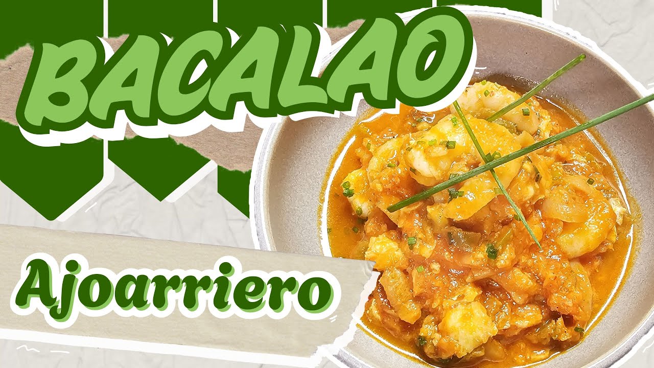 Bacalao Ajoarriero al Estilo Tradicional | Receta Casera Paso a Paso
