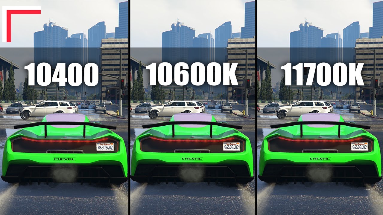 Intel i5-10400 vs Intel i5-10600K vs Intel i7-11700K — Тест в 10 играх! [1080p, 1440p]