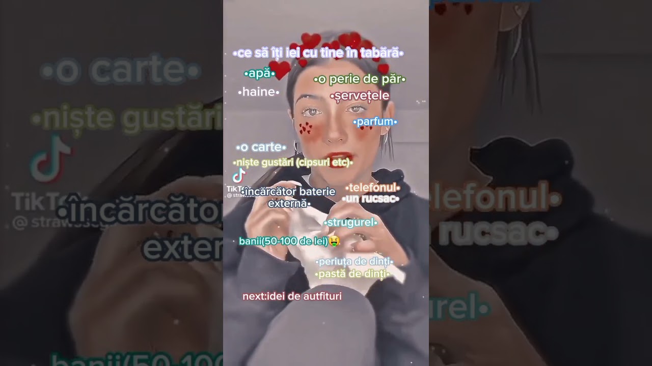 &bull;ce să &icirc;ţi iei cu tine &icirc;n tabără&bull;