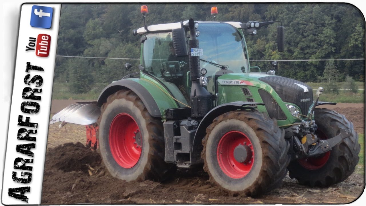 Pflügen 2020 🚜 Fendt 700 Vario - Kuhn Master Pflug