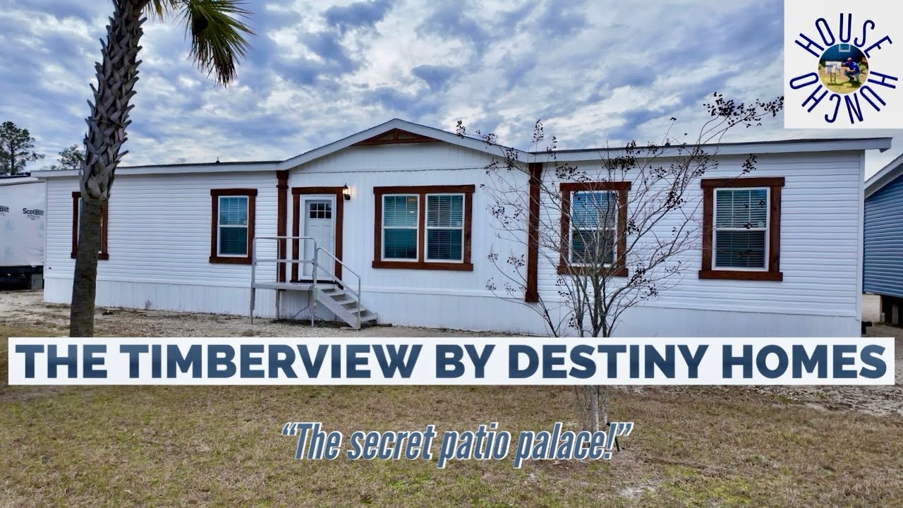 The Timberview by Destiny Homes “The secret patio palace!” 3 Bedroom 2 Bathroom