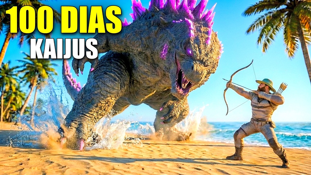 ¡Pase 100 DIAS en una ISLA DESIERTA en ARK HARDCORE! (Pelicula Completa) | Temporada 3