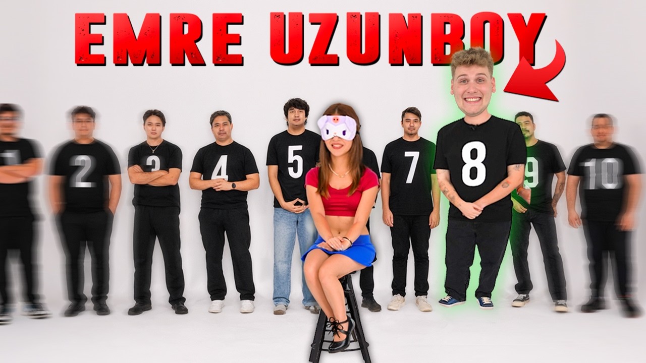 SEVGİLİM 10 YABANCI ARASINDAN BENİ BULMAYA ÇALIŞIYOR !?