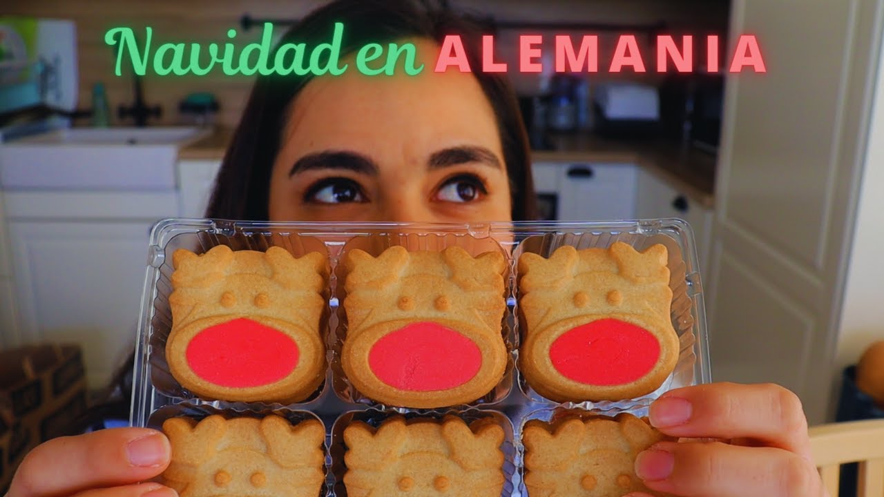 ASMR comiendo DELICIAS de NAVIDAD típicas de ALEMANIA