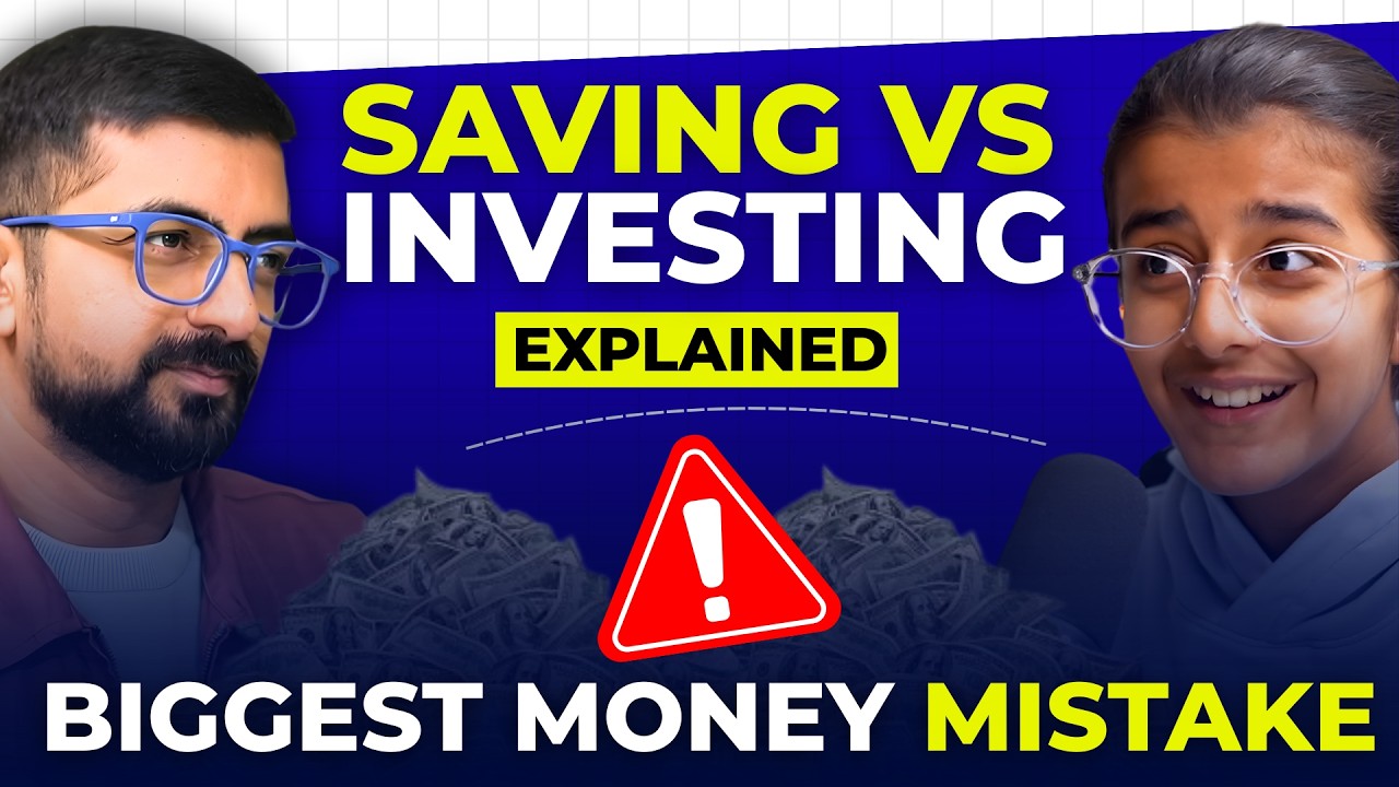 Saving vs Investing: Why Saving Alone Will Never Make You Rich? | Money With Mannat