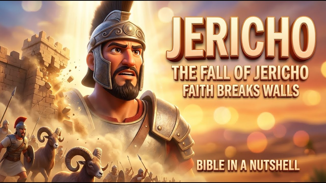 The Fall of Jericho ✨ Animated Bible Story That Will Leave You Speechless