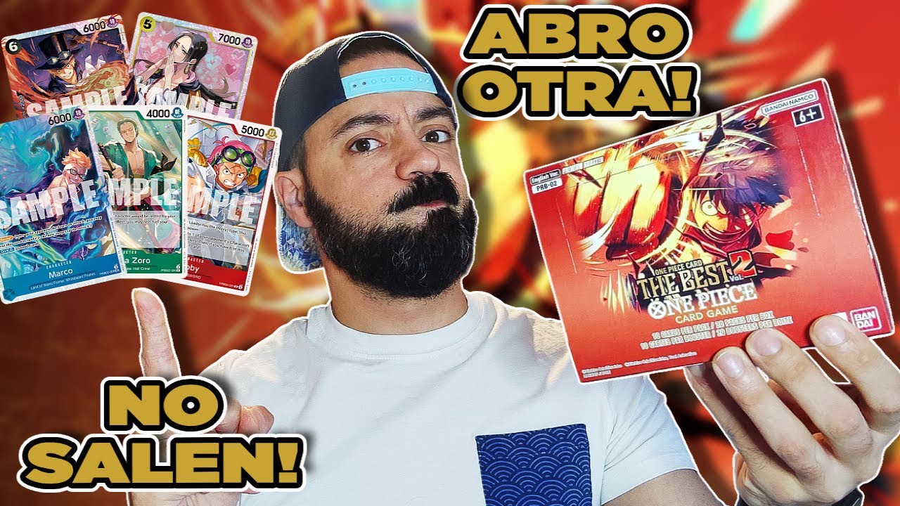 ABRO OTRA CAJA DE PRB02 PORQUE BANDAI LA HA LIADO CON LOS RATIOS - ONE PIECE CARD GAME